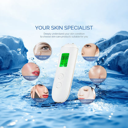 Smart Skin Detector by Mağazam, showcasing a sleek device designed for analyzing skin health and conditions.